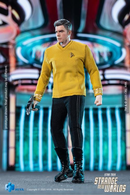 Star Trek: Strange New Worlds Exquisite Super Series Christopher Pike 1/12 Scale PX Previews Exclusive Action Figure Gallery Image 5