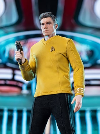 Star Trek: Strange New Worlds Exquisite Super Series Christopher Pike 1/12 Scale PX Previews Exclusive Action Figure Gallery Image 2