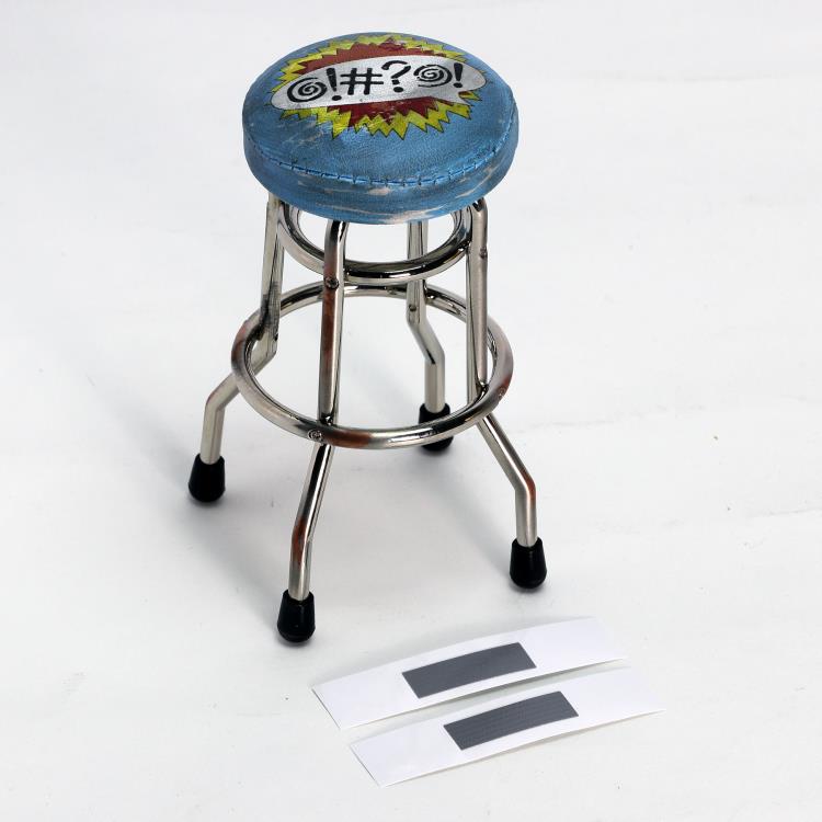 RepliCade Arcade Stool (Distressed Overhaul Edition) 1/6 Scale Limited Edition Accessory Gallery Image 5