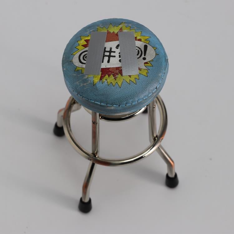 RepliCade Arcade Stool (Distressed Overhaul Edition) 1/6 Scale Limited Edition Accessory Gallery Image 3