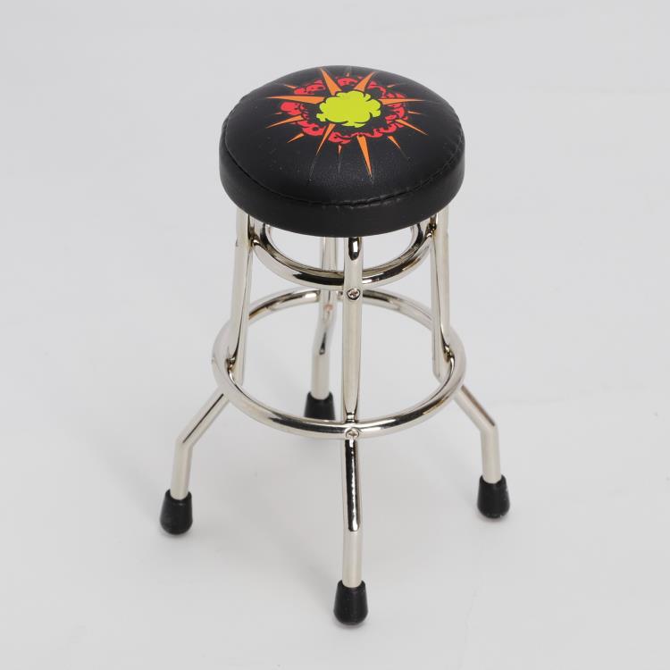 RepliCade Arcade Stool (DD Black UV Explosion) 1/6 Scale Limited Edition Accessory Gallery Image 3