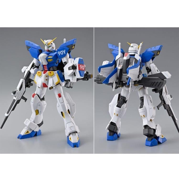 Mobile Suit Gundam F90: Fastest Formula MG F90IIIY Cluster Gundam 1/100 Scale Exclusive Model Kit Gallery Image 5