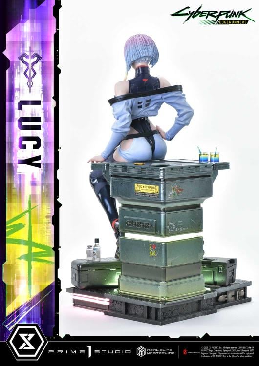 Cyberpunk: Edgerunners Real Elite Masterline Lucy 1/4 Scale Statue Gallery Image 6