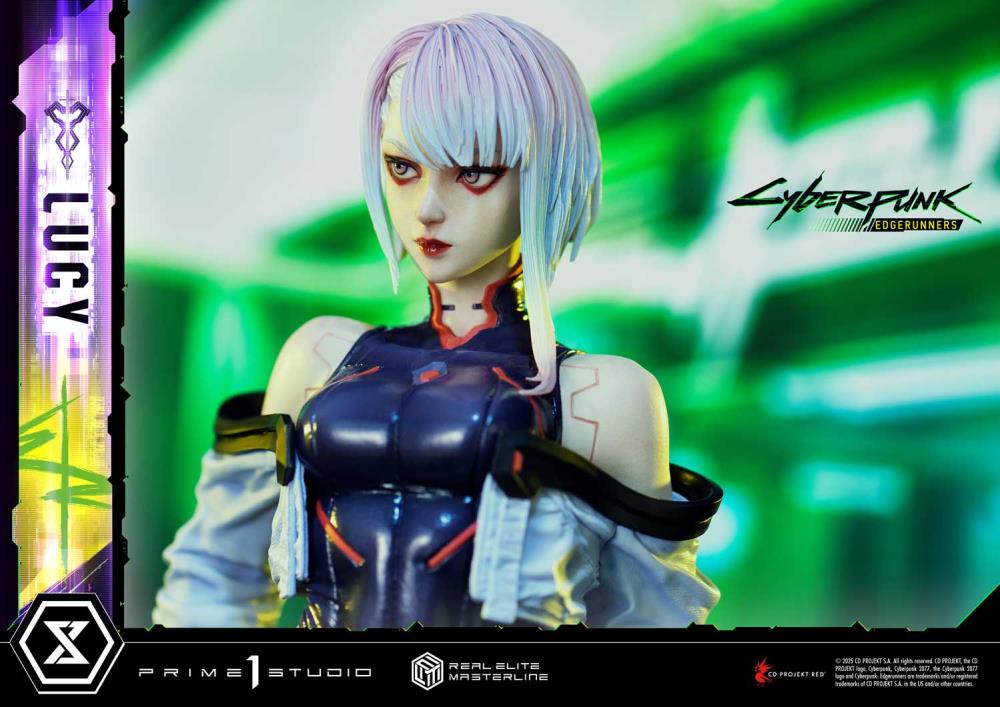 Cyberpunk: Edgerunners Real Elite Masterline Lucy 1/4 Scale Statue Gallery Image 42