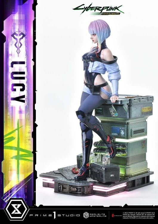 Cyberpunk: Edgerunners Real Elite Masterline Lucy 1/4 Scale Statue Gallery Image 8