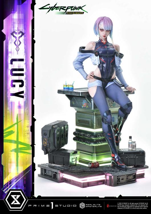 Cyberpunk: Edgerunners Real Elite Masterline Lucy 1/4 Scale Statue Gallery Image 5