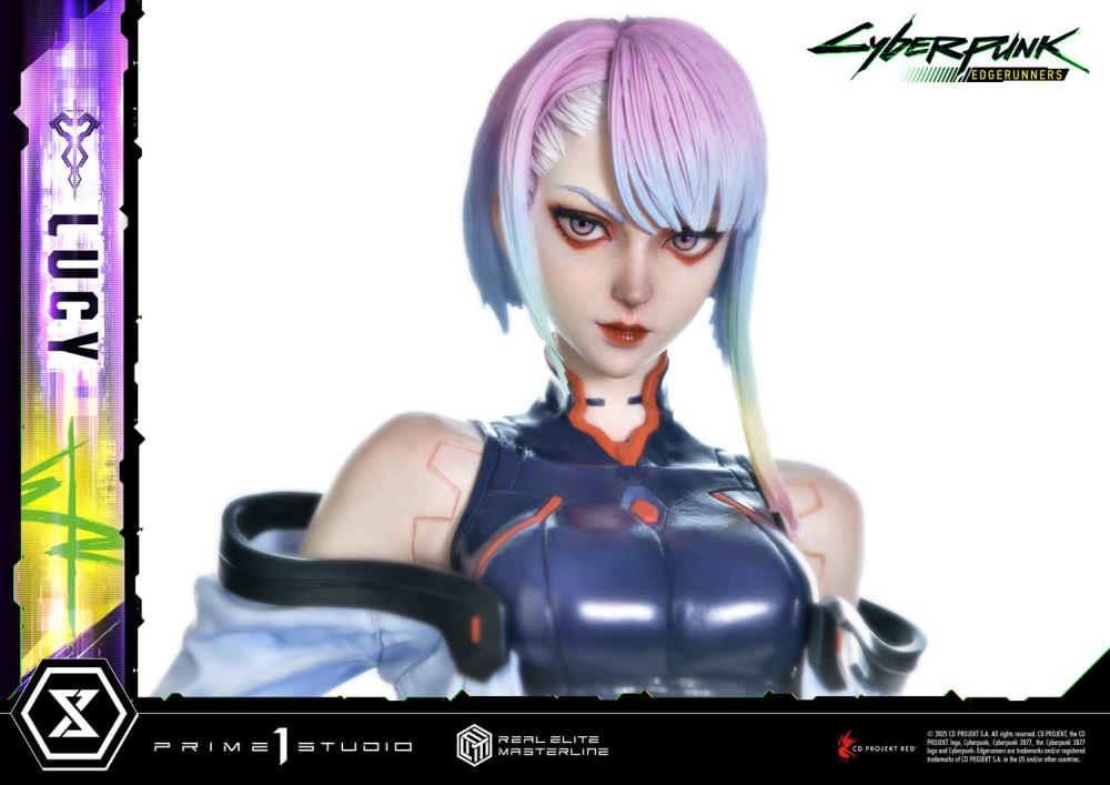 Cyberpunk: Edgerunners Real Elite Masterline Lucy 1/4 Scale Statue Gallery Image 14