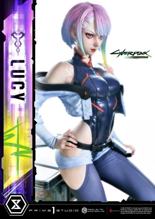 Cyberpunk: Edgerunners Real Elite Masterline Lucy 1/4 Scale Statue Gallery Image 11