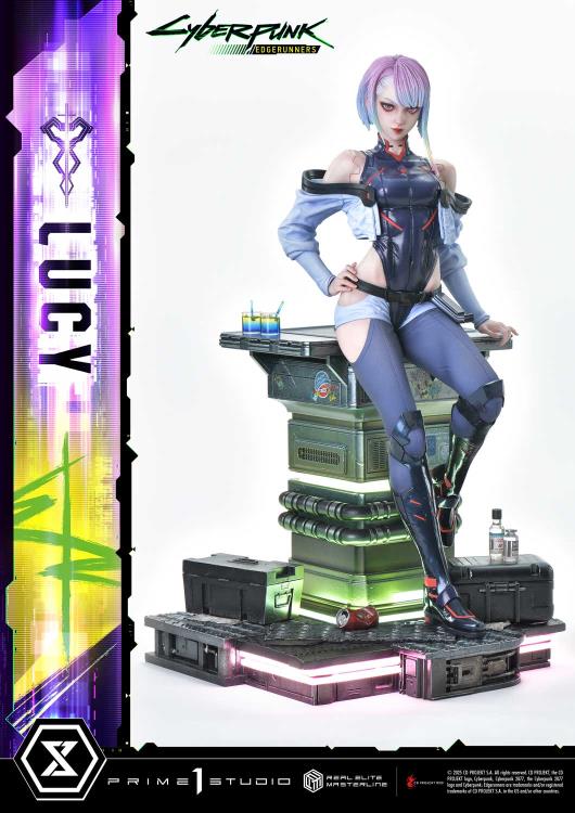 Cyberpunk: Edgerunners Real Elite Masterline Lucy 1/4 Scale Statue Gallery Image 3