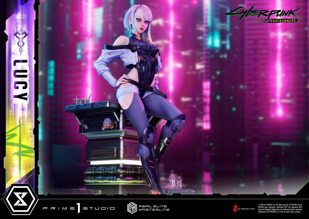 Cyberpunk: Edgerunners Real Elite Masterline Lucy 1/4 Scale Statue Gallery Image 50