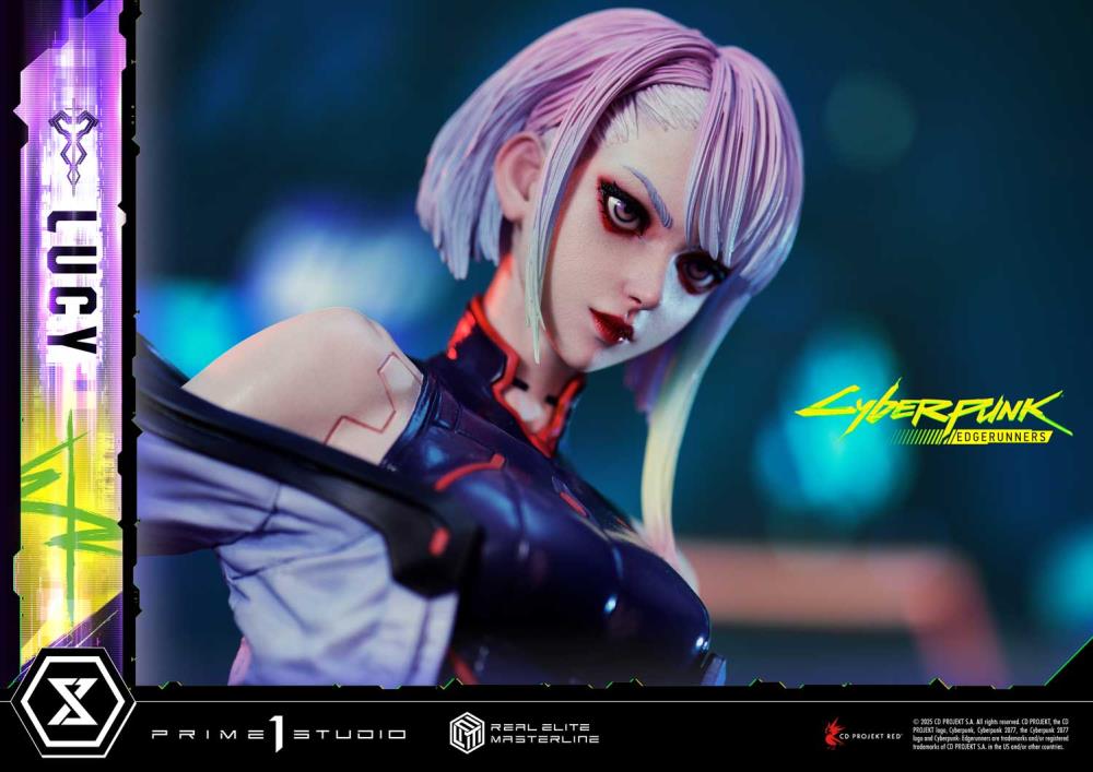 Cyberpunk: Edgerunners Real Elite Masterline Lucy 1/4 Scale Statue Gallery Image 49
