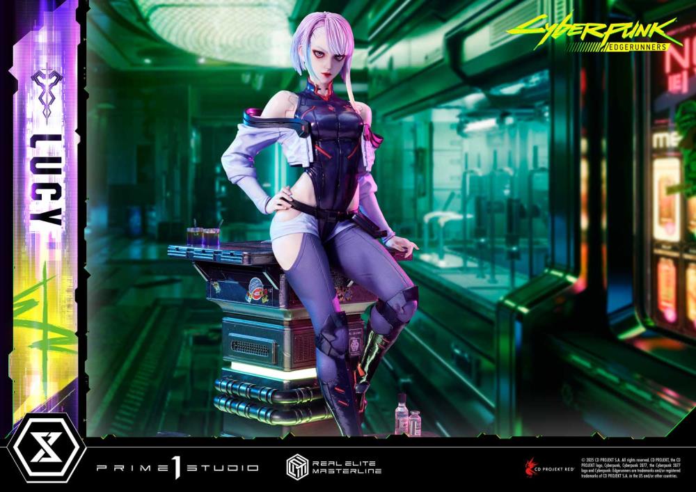 Cyberpunk: Edgerunners Real Elite Masterline Lucy 1/4 Scale Statue Gallery Image 40