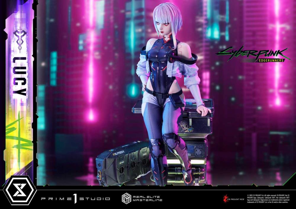 Cyberpunk: Edgerunners Real Elite Masterline Lucy 1/4 Scale Statue Gallery Image 51