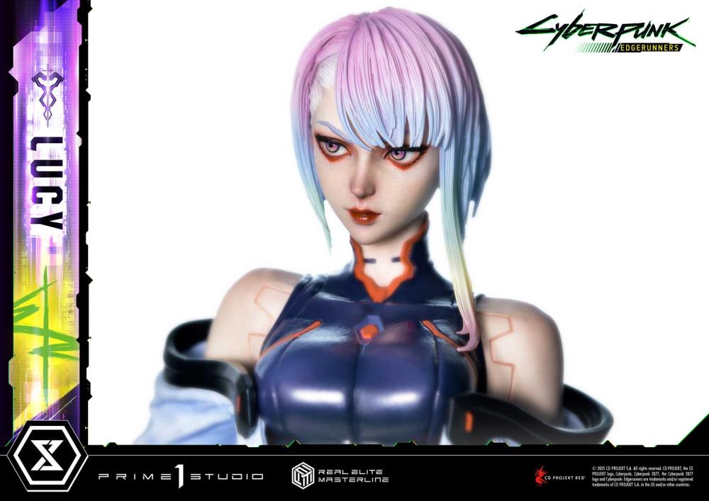 Cyberpunk: Edgerunners Real Elite Masterline Lucy 1/4 Scale Statue Gallery Image 13