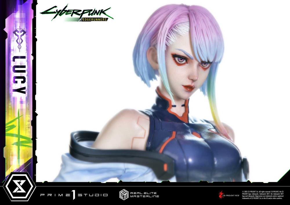 Cyberpunk: Edgerunners Real Elite Masterline Lucy 1/4 Scale Statue Gallery Image 15