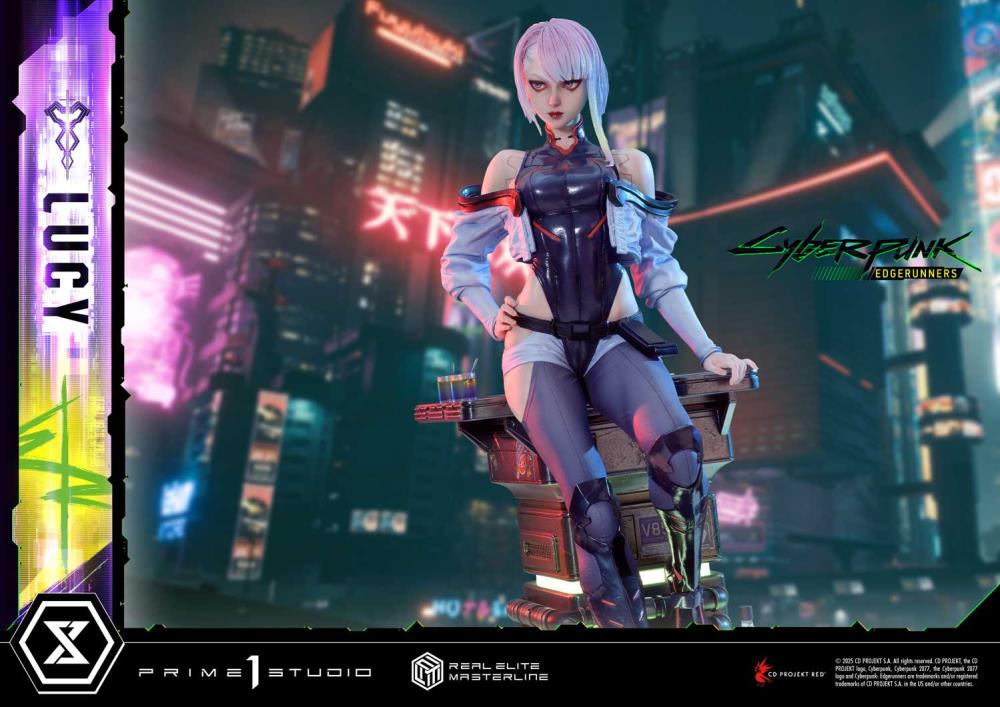 Cyberpunk: Edgerunners Real Elite Masterline Lucy 1/4 Scale Statue Gallery Image 46