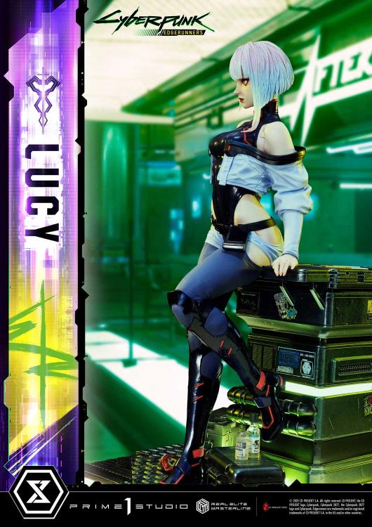Cyberpunk: Edgerunners Real Elite Masterline Lucy 1/4 Scale Statue Gallery Image 36
