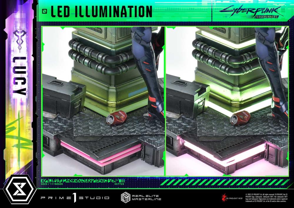 Cyberpunk: Edgerunners Real Elite Masterline Lucy 1/4 Scale Statue Gallery Image 31