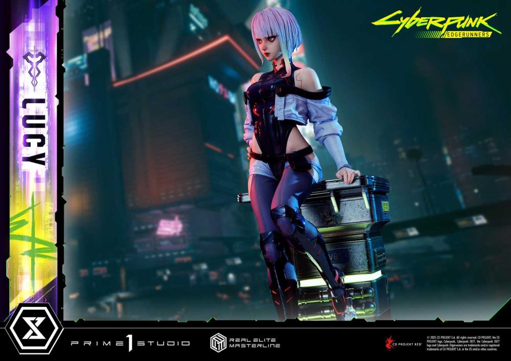 Cyberpunk: Edgerunners Real Elite Masterline Lucy 1/4 Scale Statue Gallery Image 47