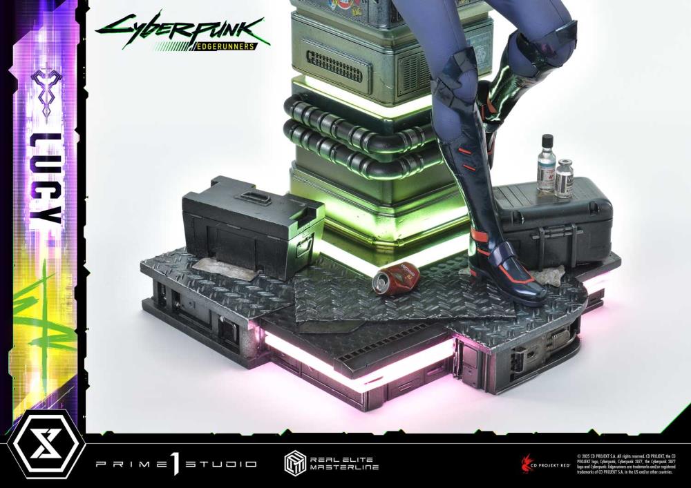 Cyberpunk: Edgerunners Real Elite Masterline Lucy 1/4 Scale Statue Gallery Image 22