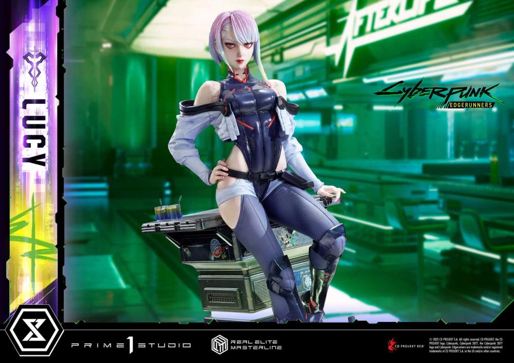 Cyberpunk: Edgerunners Real Elite Masterline Lucy 1/4 Scale Statue Gallery Image 41