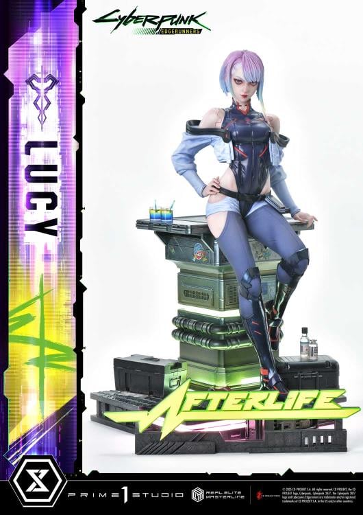 Cyberpunk: Edgerunners Real Elite Masterline Lucy 1/4 Scale Statue Gallery Image 4