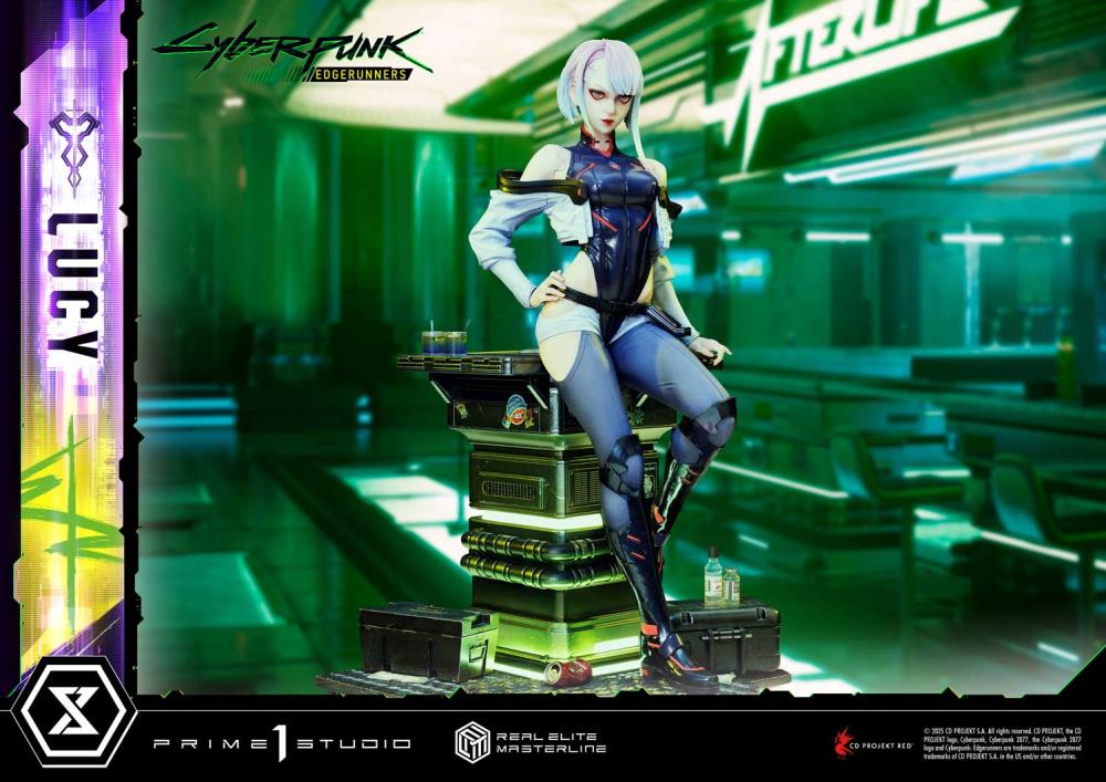 Cyberpunk: Edgerunners Real Elite Masterline Lucy 1/4 Scale Statue Gallery Image 32