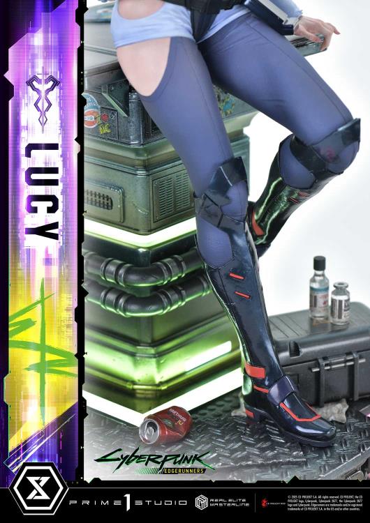 Cyberpunk: Edgerunners Real Elite Masterline Lucy 1/4 Scale Statue Gallery Image 20