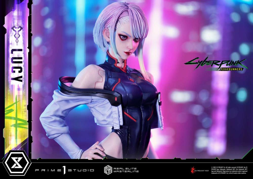 Cyberpunk: Edgerunners Real Elite Masterline Lucy 1/4 Scale Statue Gallery Image 52