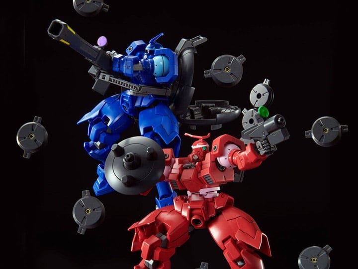 Mobile Suit Gundam Wing HGAC Vayeate & Mercurius 1/144 Scale Exclusive Model Kit Set (Reissue) Gallery Image 1