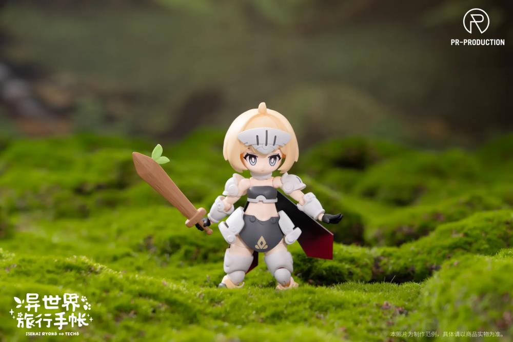 Isekai Travel Notebook 01 Novice Warrior Renee Brown Model Kit