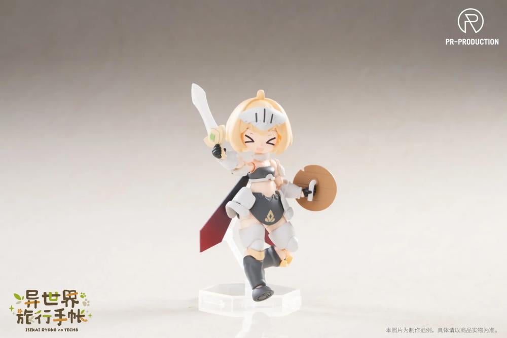 Isekai Travel Notebook 01 Novice Warrior Renee Brown Model Kit