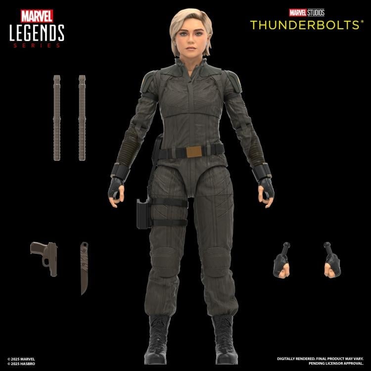 Thunderbolts* Marvel Legends Red Guardian & Yelena Belova Action Figure Two-Pack Gallery Image 6