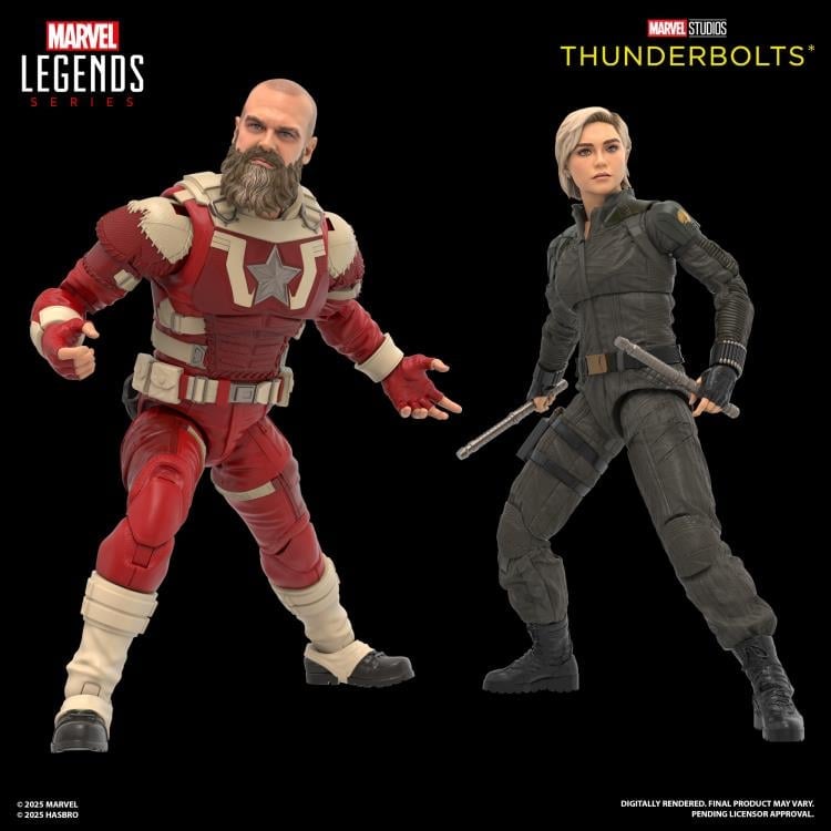 Thunderbolts* Marvel Legends Red Guardian & Yelena Belova Action Figure Two-Pack Gallery Image 3