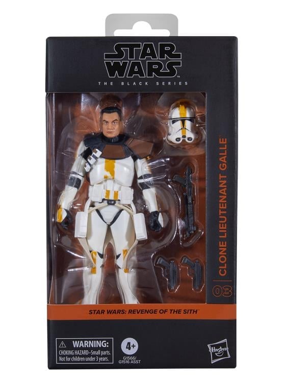 Star Wars: The Black Series 6" Clone Lieutenant Galle (Revenge of the Sith) Action Figure Gallery Image 13