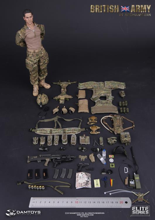 1/6 Scale British Army Soldier in Afghanistan Figure