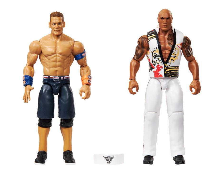 WWE Championship Showdown Series 23 The Rock vs. John Cena Two-Pack
