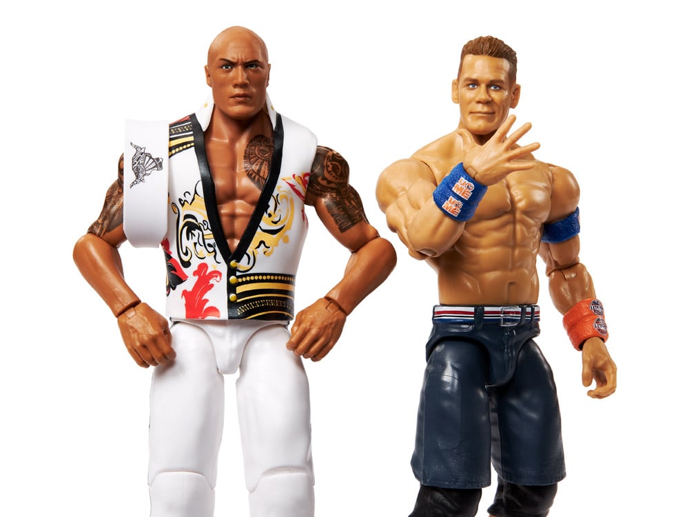 WWE Championship Showdown Series 23 The Rock vs. John Cena Two-Pack