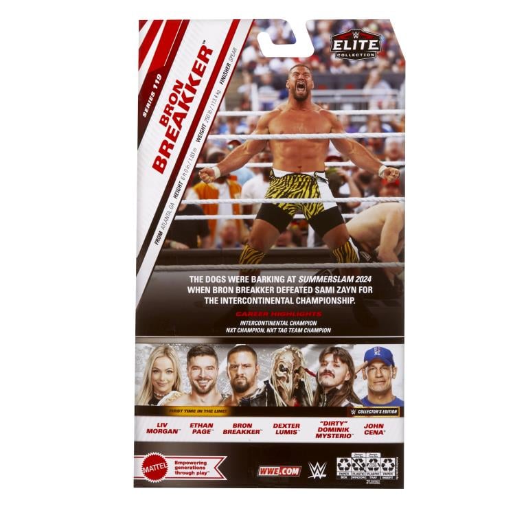WWE Elite Collection Series 119 Bron Breakker Action Figure Gallery Image 9