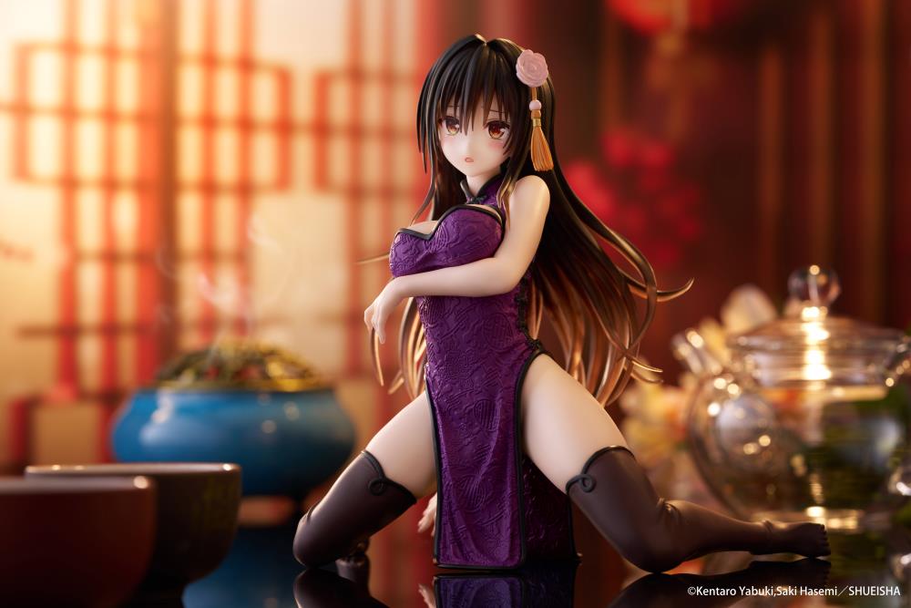 To Love-Ru Darkness Desktop Cute Yui Kotegawa (Chinese Dress Ver.) Figure Gallery Image 5