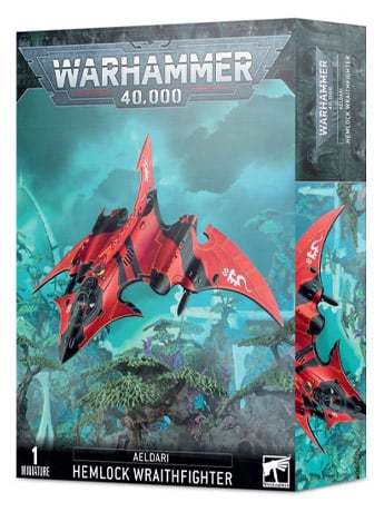 Warhammer 40,000 Aeldari Hemlock Wraithfighter Miniature Gallery Image 2