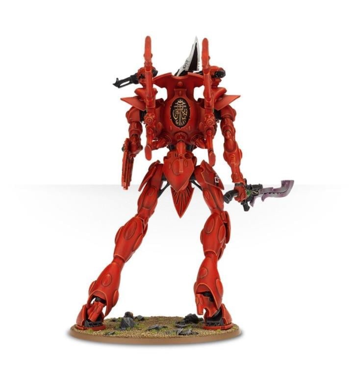 Warhammer 40,000 Aeldari Wraithknight Miniature Gallery Image 7