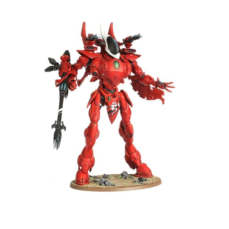 Warhammer 40,000 Aeldari Wraithknight Miniature Gallery Image 4