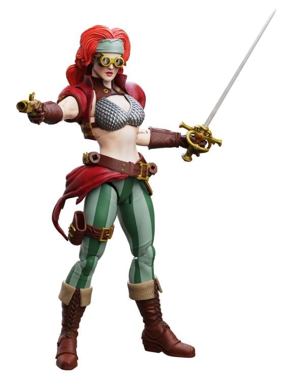 Legenderry Red Sonja Epic H.A.C.K.S. Red Sonja (Steampunk Legend) 1/12 Scale Action Figure Gallery Image 3