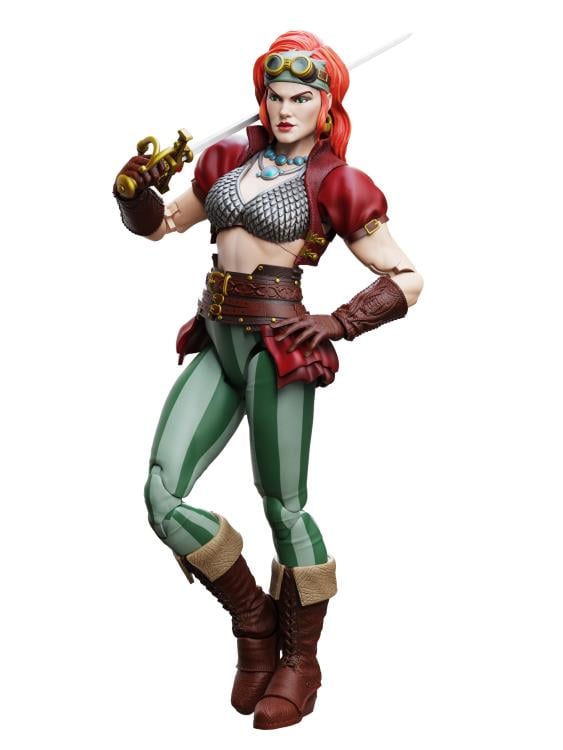 Legenderry Red Sonja Epic H.A.C.K.S. Red Sonja (Steampunk Legend) 1/12 Scale Action Figure Gallery Image 4