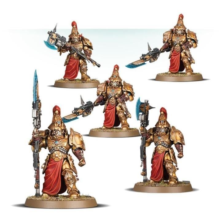 Warhammer 40,000 Adeptus Custodes Combat Patrol Miniatures Set Gallery Image 5