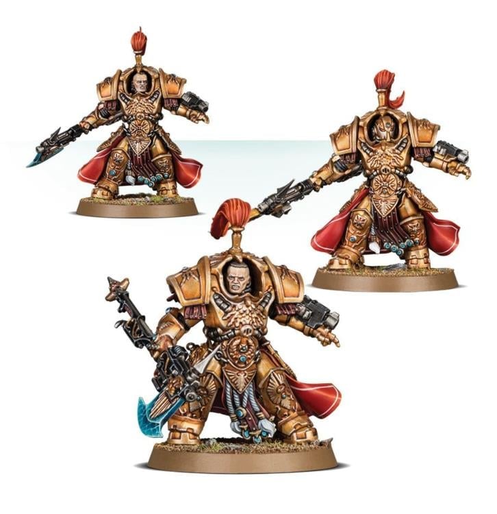 Warhammer 40,000 Adeptus Custodes Combat Patrol Miniatures Set Gallery Image 6