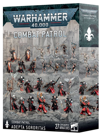 Warhammer 40,000 Adepta Sororitas Combat Patrol Miniatures Set Gallery Image 2