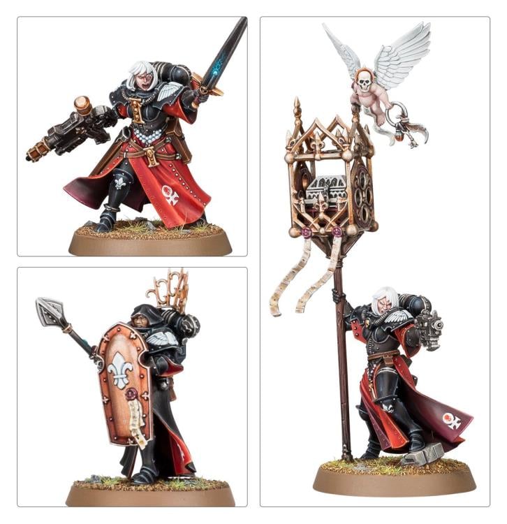 Warhammer 40,000 Adepta Sororitas Combat Patrol Miniatures Set Gallery Image 12