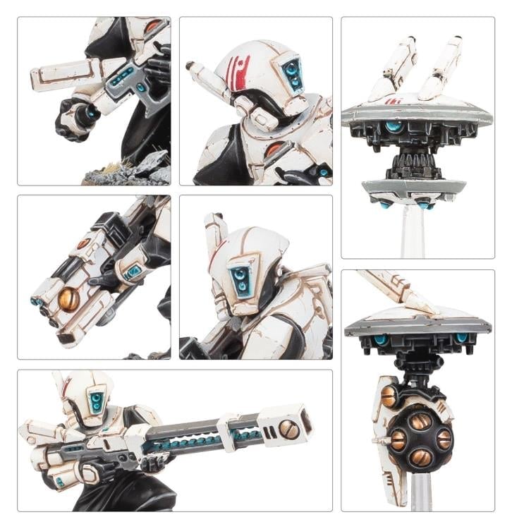 Warhammer 40,000 T'au Empire Combat Patrol Miniatures Set Gallery Image 10